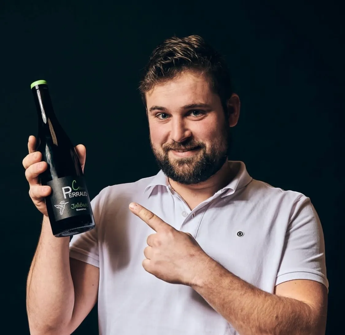 Photo de Domaine Celestin Perraud Marine Minot et Celestin Perraud