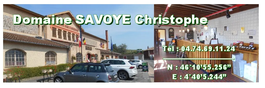 Logo Domaine Christophe Savoye Sophie et Christophe SAVOYE