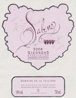 Domaine de LA TUILIERE – Didier BEZERT