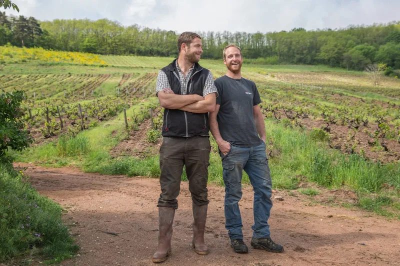 Domaine Thillardon Aude, J-B, Charly, Paulo