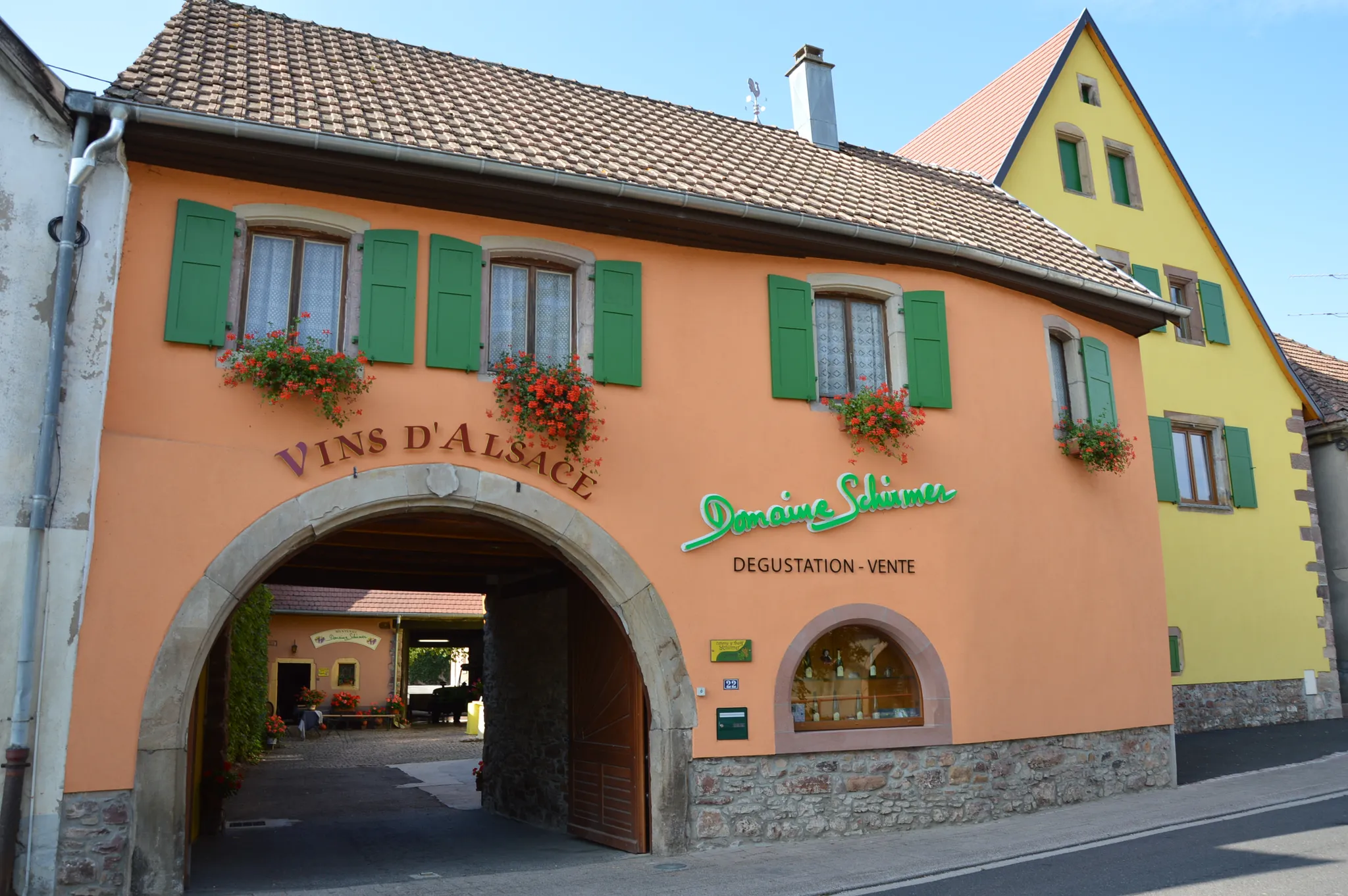 Bandeau Vins d'Alsace Flesch et Schrirmer