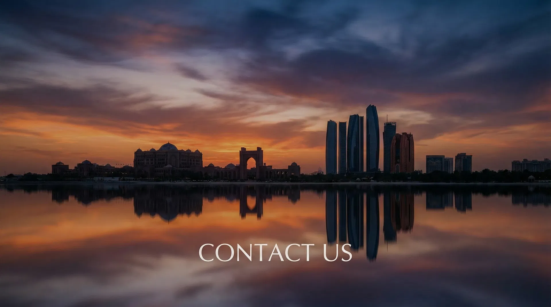 Contact section background