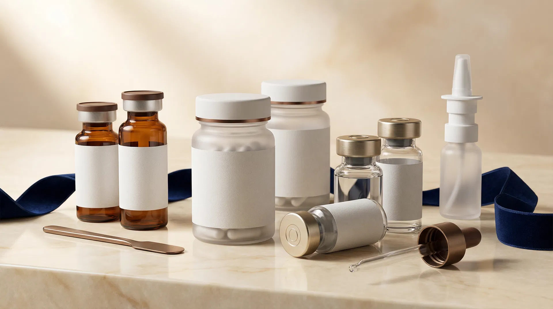 Premium compound pharmacy packaging