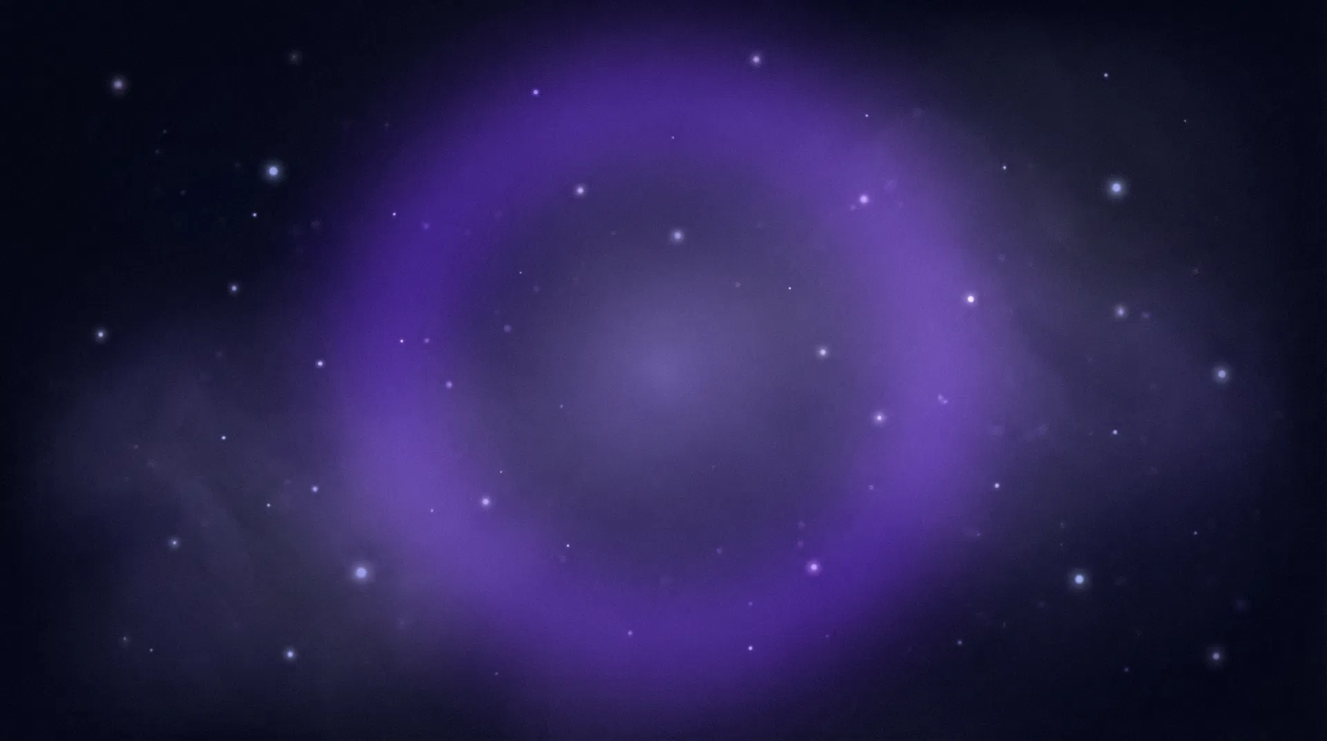 Dark atmospheric background with neon accents for call to action