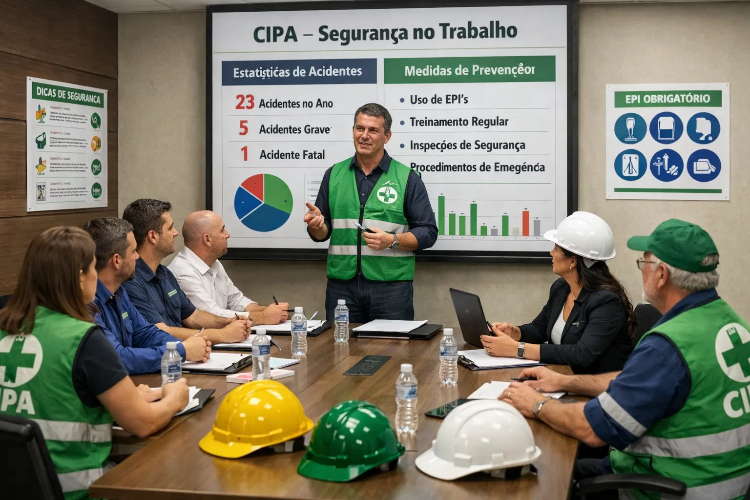 Foto 1 do curso Comissão Interna de Prevenção de Acidentes (CIPA)