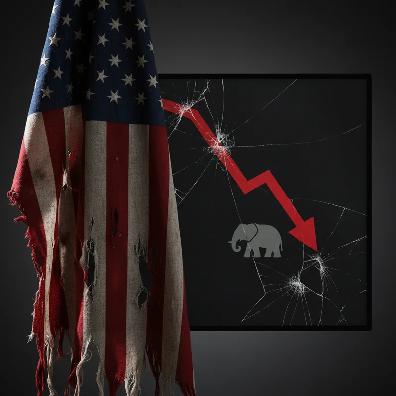 Рейтинг підтримки Дональда Трампа серед американців знизився до рекордно низького рівня