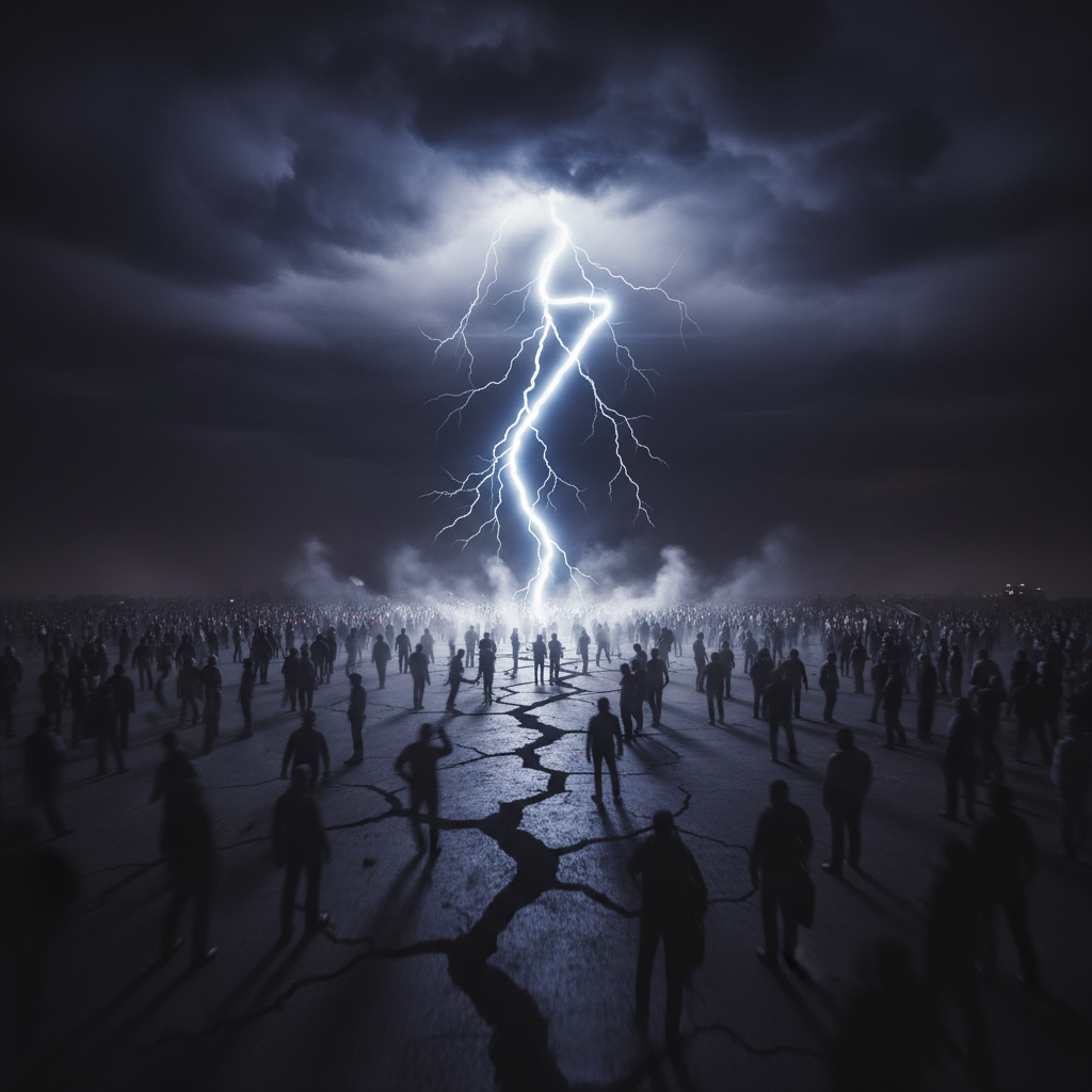 Удар стихії: 72 протестувальники в Бразилії постраждали від блискавки