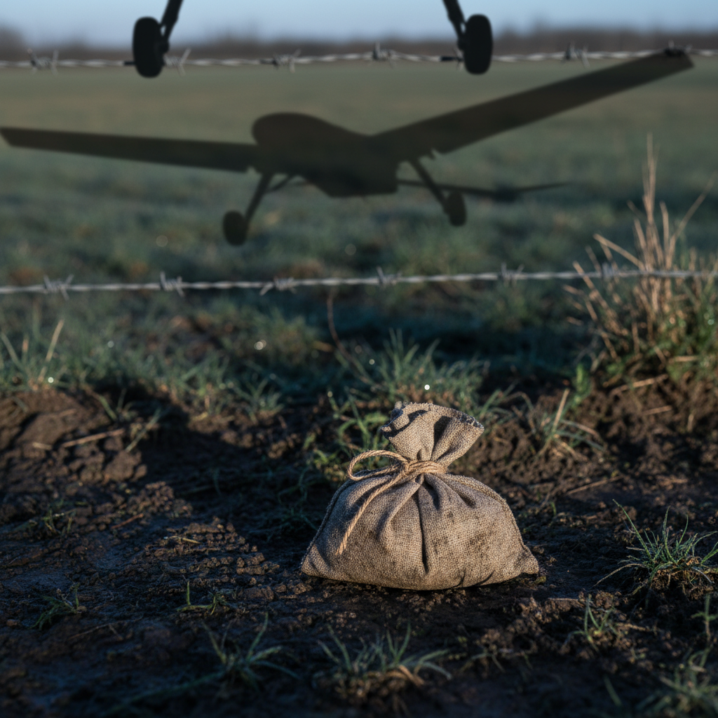 Окупанти дистанційно мінують прикордоння Сумщини: вибухові пристрої скидають з БПЛА у невеликих мішках