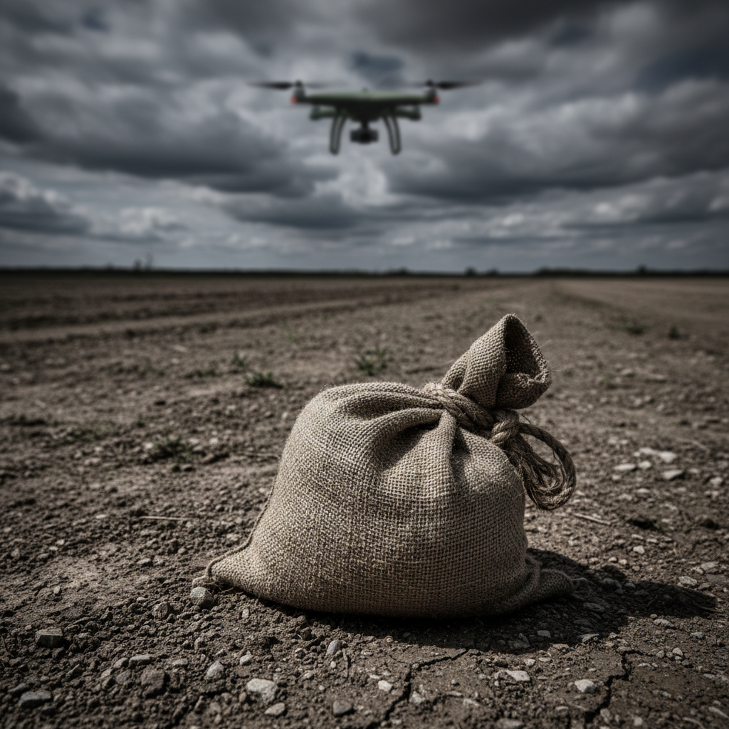 Окупанти мінують прикордоння Сумщини, скидаючи вибухові пристрої у мішках з безпілотників