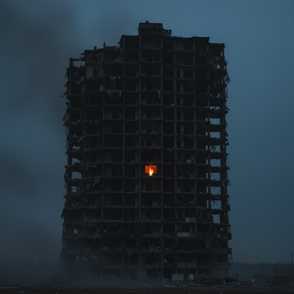 Росіяни вдарили по багатоповерхівці в Кривому Розі: на місці влучання спалахнула пожежа