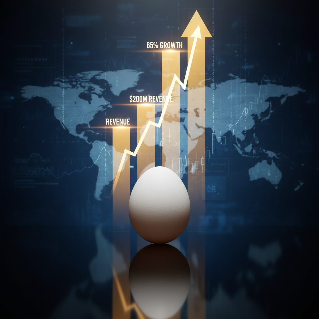 Україна встановила рекорд експорту яєць у 2025 році: зростання на 65% та виручка у $200 млн