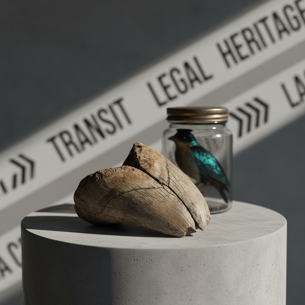 Унікальні знахідки для науки: митники передали музею зуб мамута, рідкісного птаха та колекцію скам’янілостей