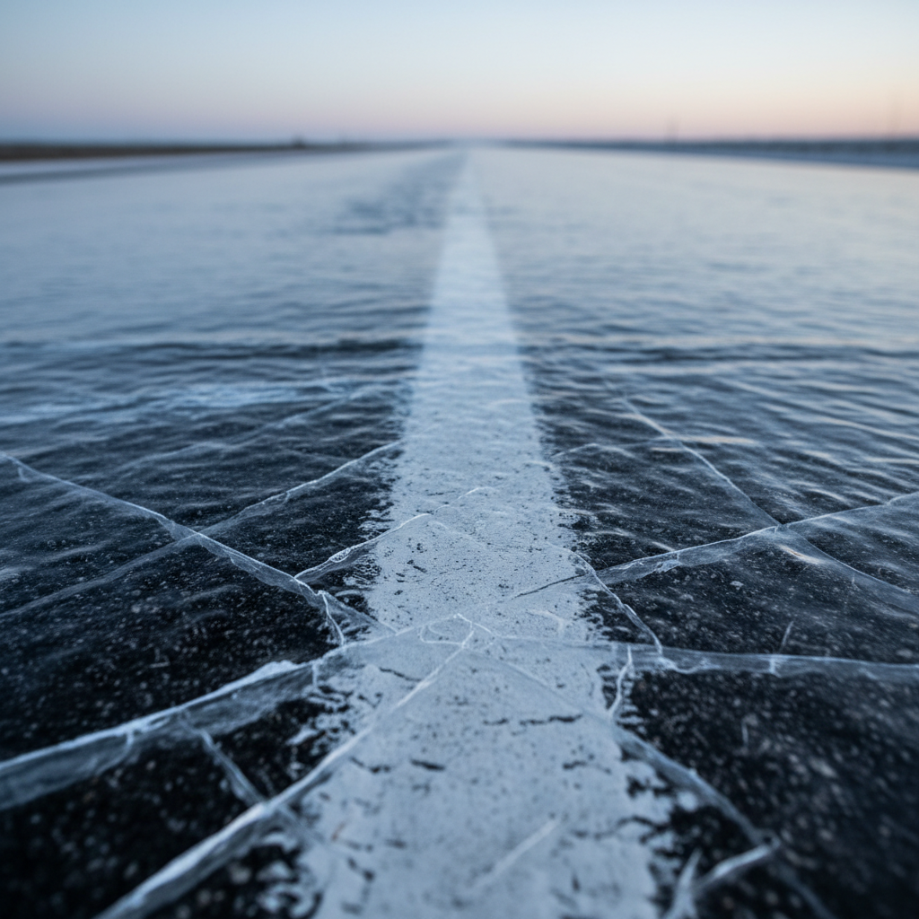 Крижаний дощ паралізував рух у низці областей: на Одещині перекрили ділянку траси М-13