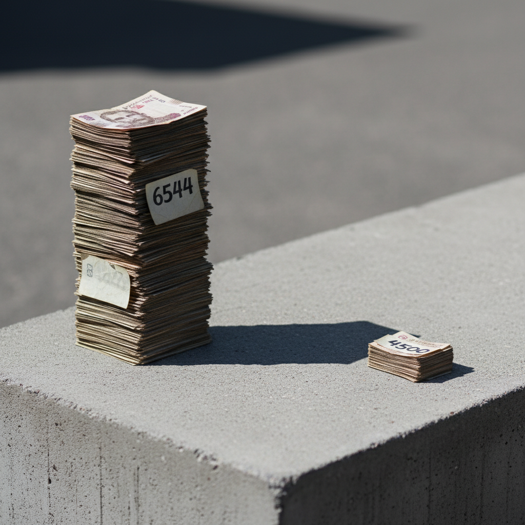 Середній розмір пенсії в Україні досяг 6544 гривень, але п'ята частина пенсіонерів отримує лише 4500 грн