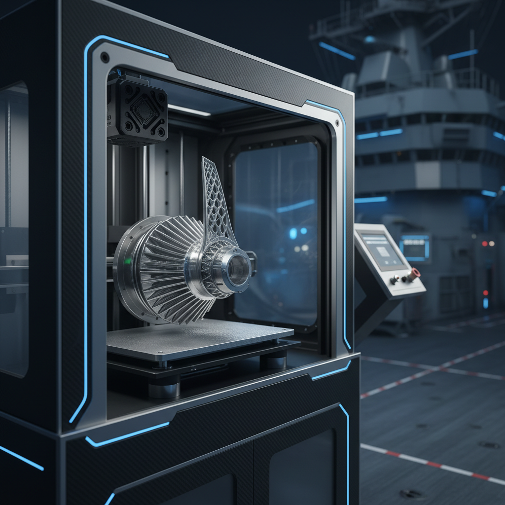 Революція в логістиці: ВМС США використовують 3D-друк для критичних деталей на авіаносцях та есмінцях