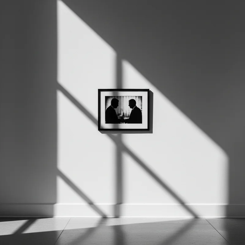 Фото Трампа та Путіна з саміту на Алясці з'явилося на стіні Білого дому