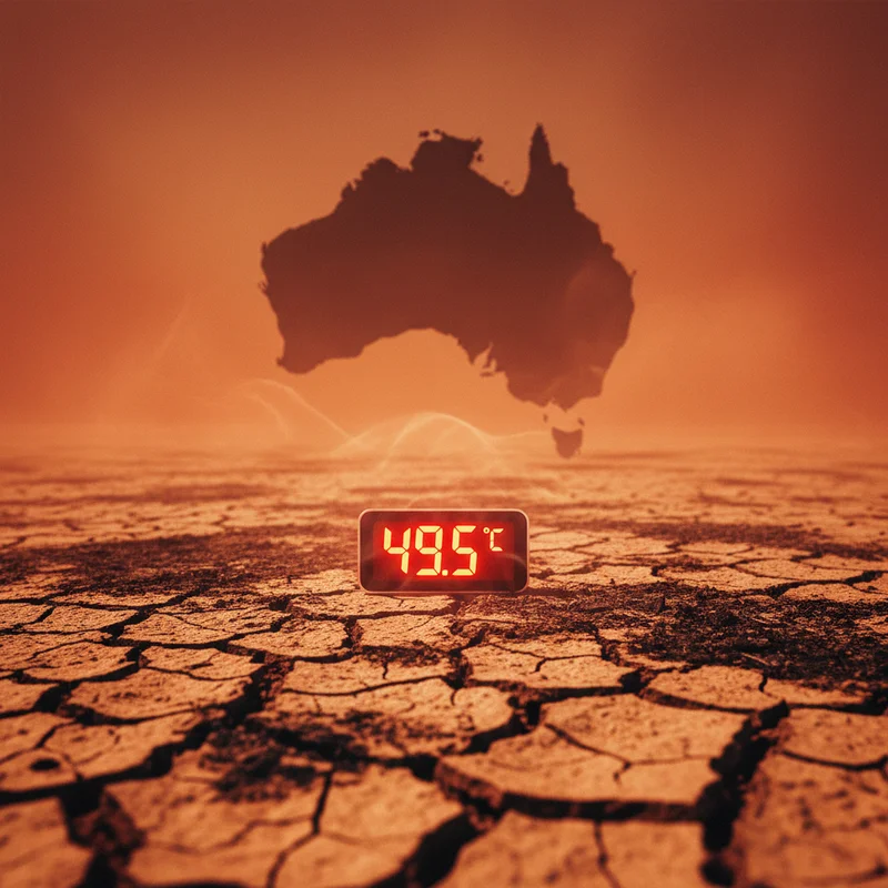 Аномальна спека в Австралії: стовпчики термометрів сягають майже 50°C