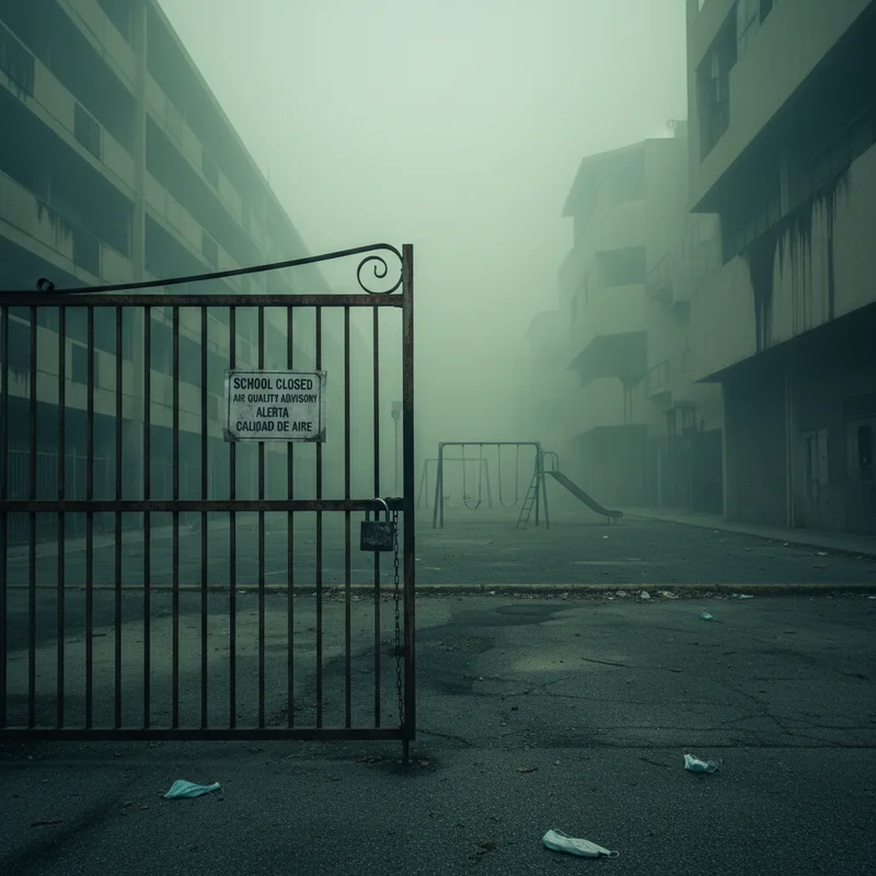 У Бродах продовжили «дистанційку» та скасували масові заходи через забруднення повітря після російського удару