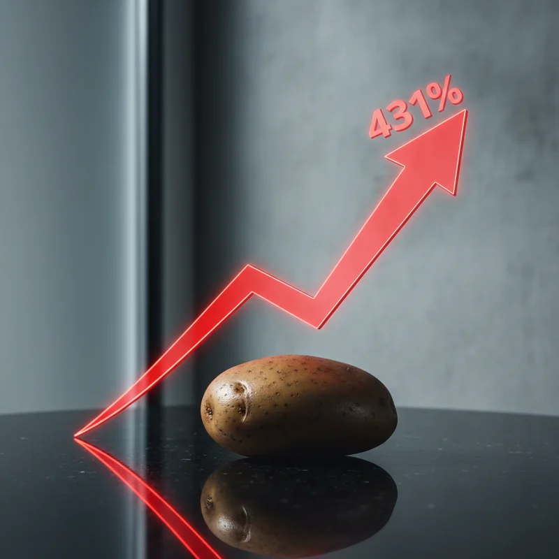 Україна рекордно наростила імпорт картоплі: зростання на 431% за рік