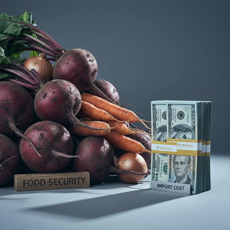 Україна рекордно наростила імпорт овочів «борщового набору» у 2025 році: детальна статистика та ключові постачальники