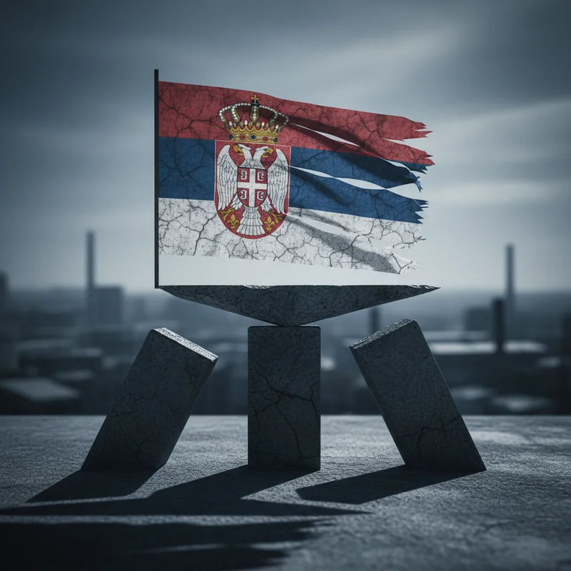 Політичний шторм у Белграді: три критичні проблеми, які можуть коштувати Александару Вучичу президентського крісла до 2026 року