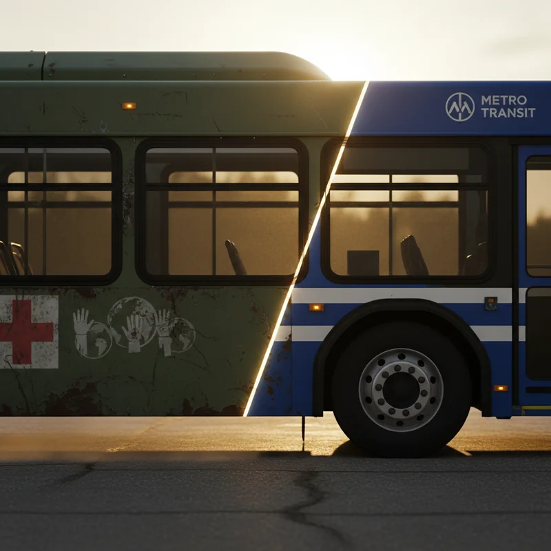 Уряд затвердив механізм використання гуманітарного транспорту для пасажирських перевезень в Україні