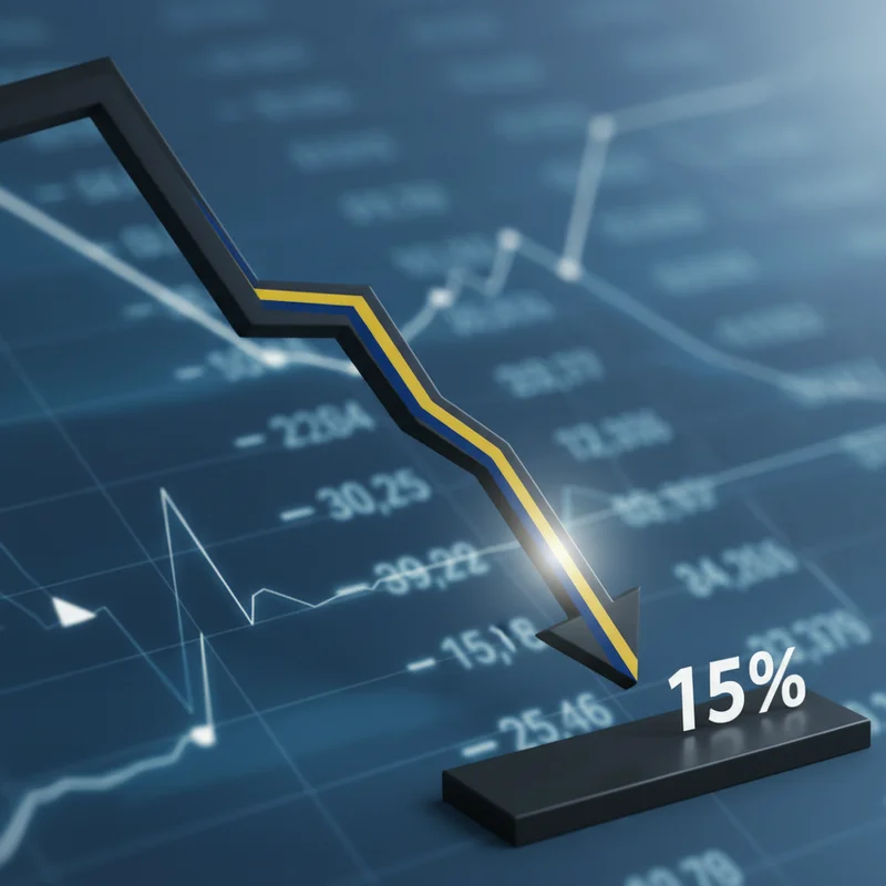 Національний банк України вперше за тривалий час знизив облікову ставку: нові 15% з 30 січня