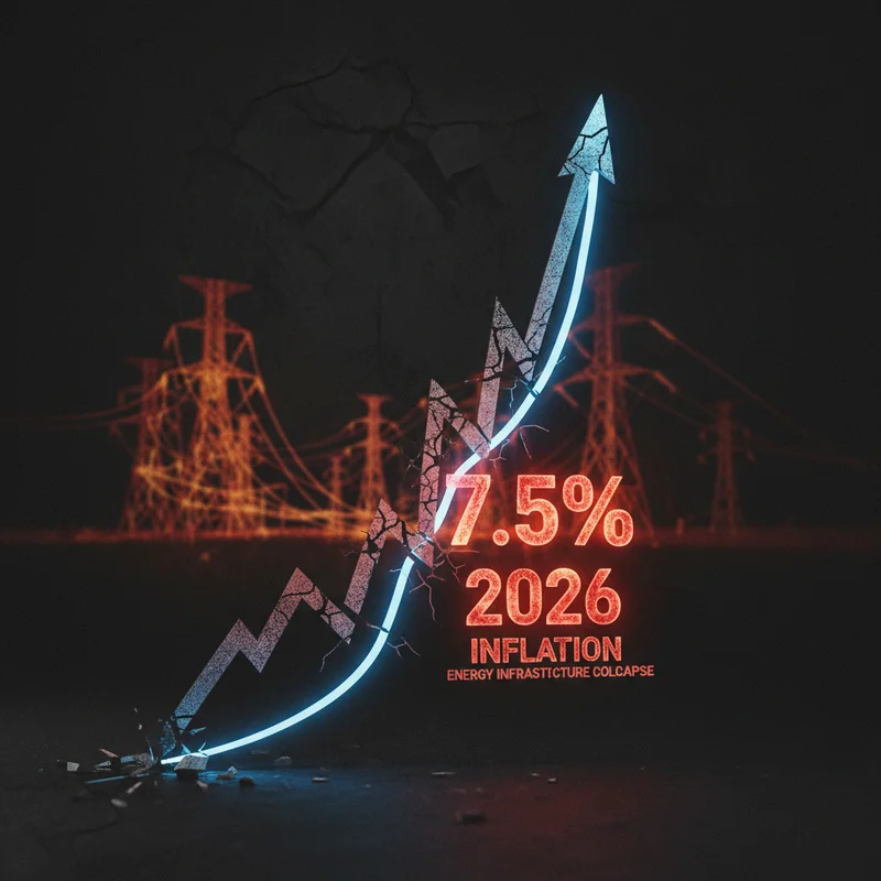 Руйнування енергетики змусили НБУ суттєво погіршити прогноз інфляції на 2026 рік