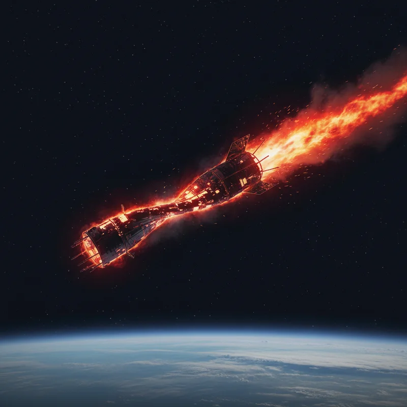 Фрагмент китайської ракети наближається до Землі: Польща попереджає про входження в атмосферу