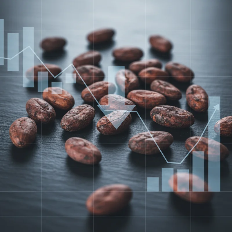 Какао дешевшає: ф'ючерси вперше за рік опустилися нижче $4 тисяч за тонну