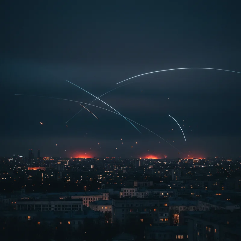 Київ під ударом: серія потужних вибухів сколихнула столицю під час повітряної тривоги