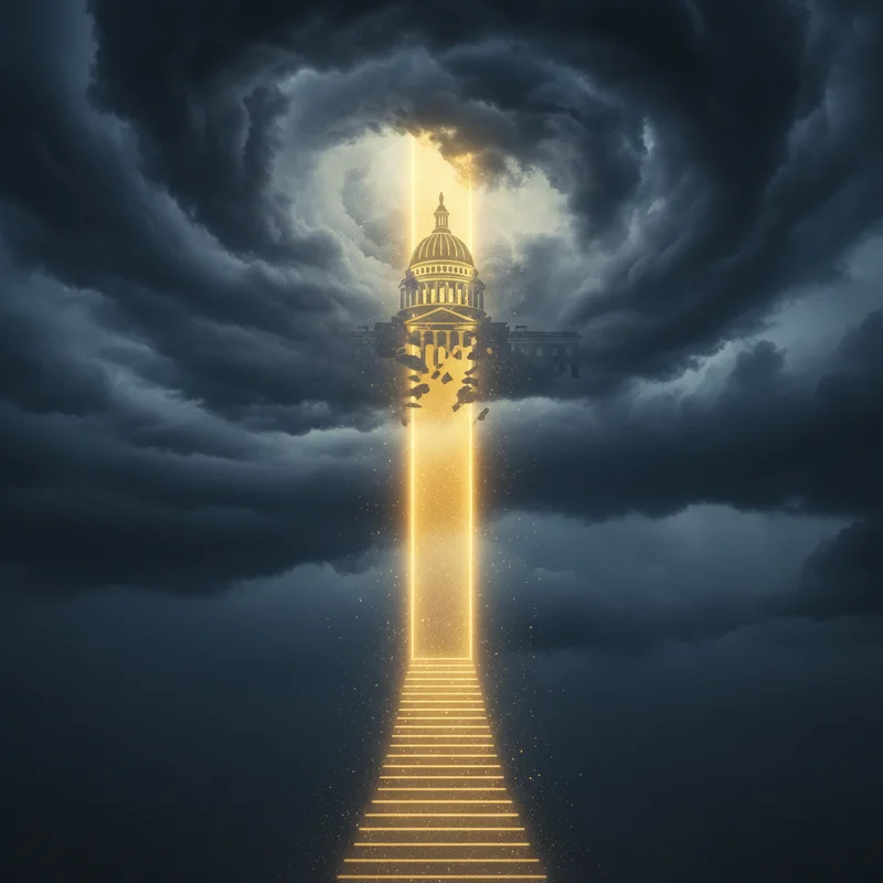 Дональд Трамп переконаний, що потрапить до раю завдяки «добру для ідеальних людей»