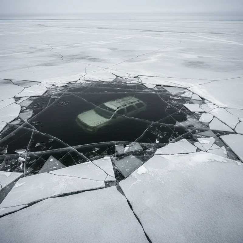 На Київщині автомобіль провалився під кригу: одна людина загинула, пошуки тривають