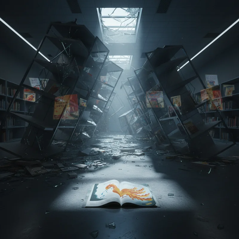 Національна бібліотека України для дітей постраждала від ворожої атаки безпілотників