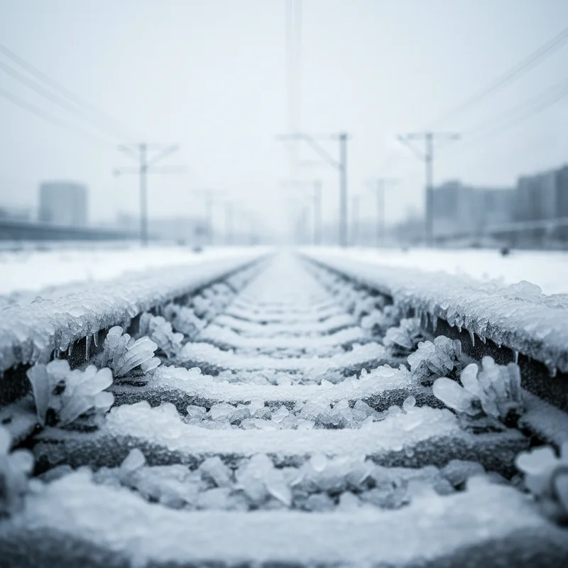 Крижаний хаос у Німеччині: Берлінський аеропорт призупинив роботу, залізничні шляхи паралізовані