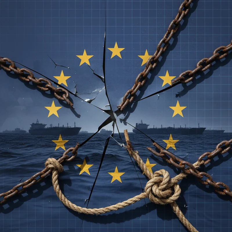 Узгодження 20-го пакета санкцій ЄС проти Росії затримується через дискусії щодо заборони "тіньового флоту"