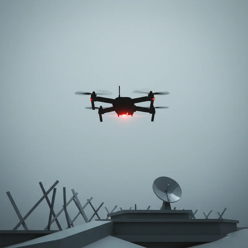 У Польщі розслідують падіння невідомого дрона на територію військової частини