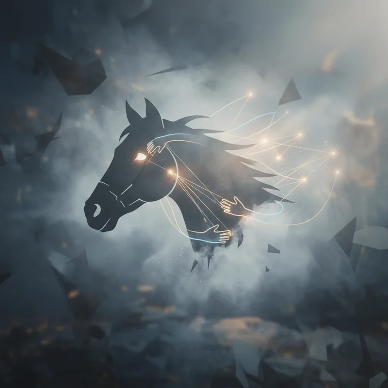 Поліція та волонтери об'єднали зусилля для порятунку покинутих коней на Харківщині