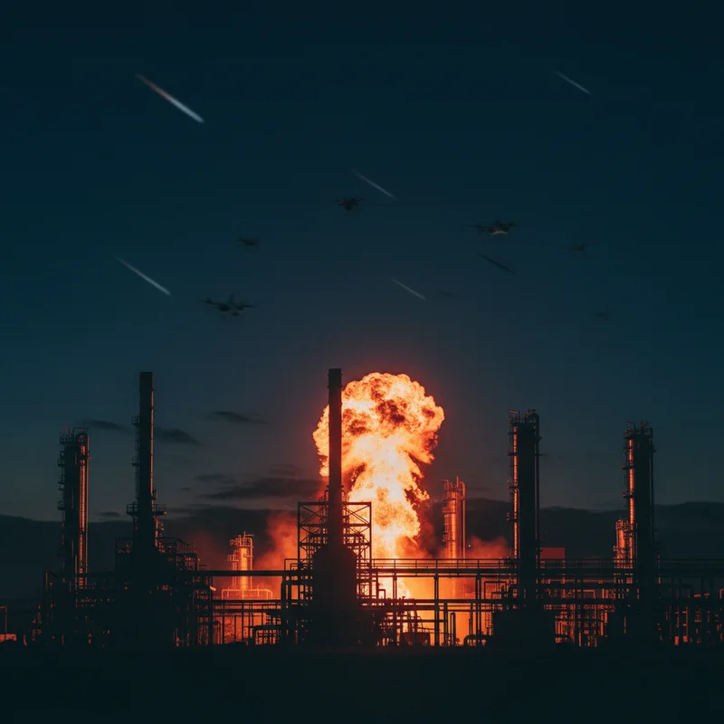 Дрони атакували Волгоградський НПЗ: масштабна пожежа на стратегічному об'єкті РФ