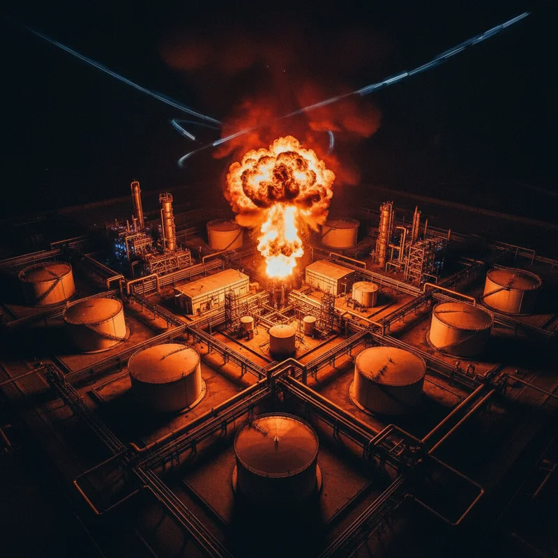 Масштабна пожежа на Волгоградському НПЗ після атаки дронів: що відомо