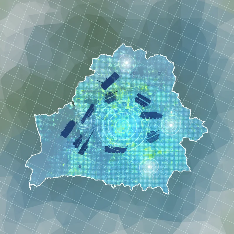 Супутникові знімки Planet Labs: ймовірні транспортні засоби "Орешник" помічені в Білорусі