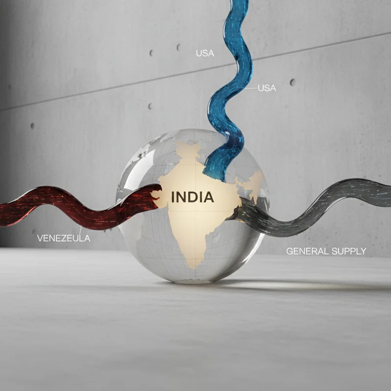 Індія планує значно збільшити імпорт сирої нафти зі Сполучених Штатів та Венесуели