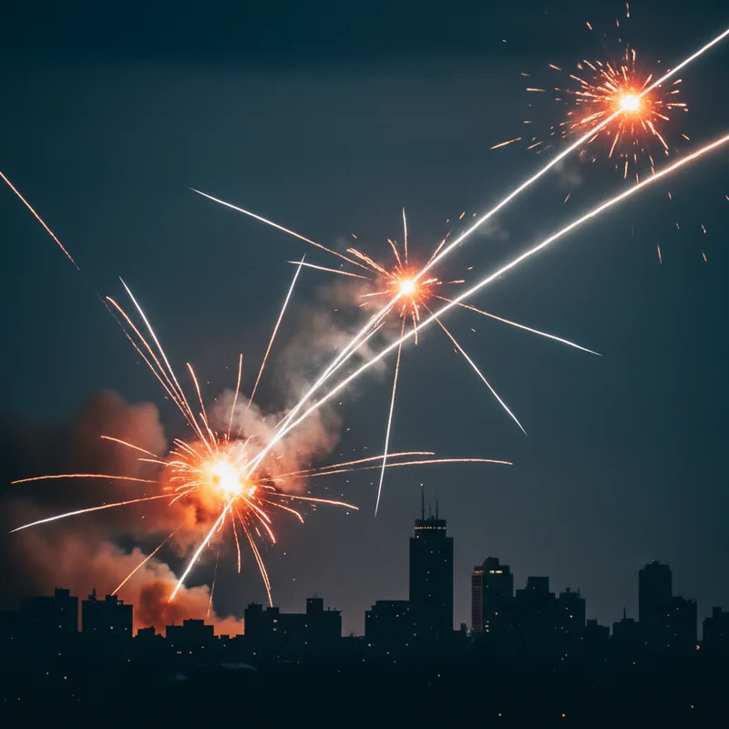 Нічна атака на Київ: столиця України під ударом балістичних ракет, мешканців закликають залишатися в укриттях