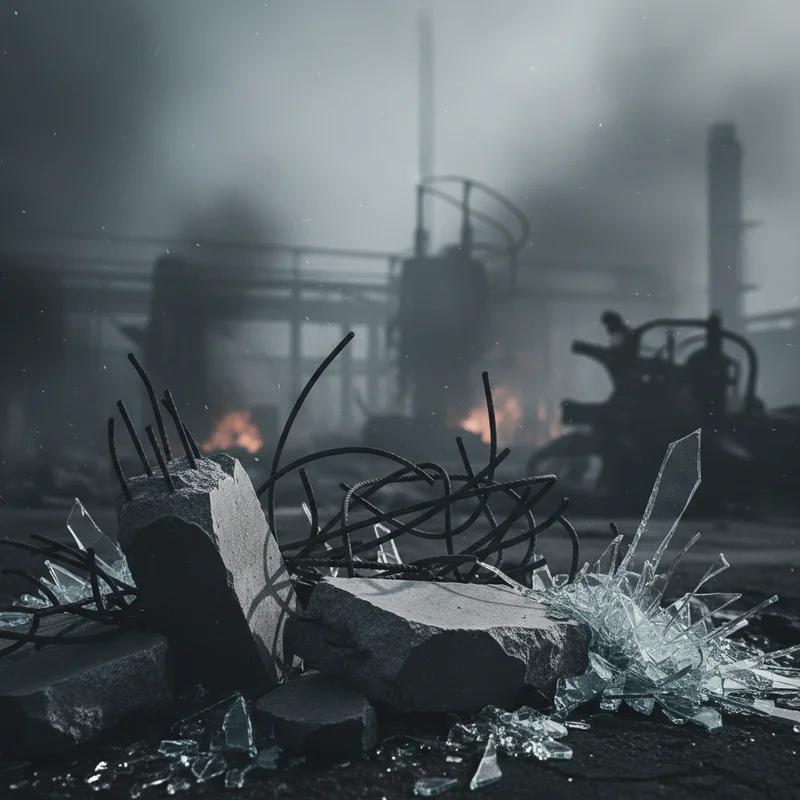 Наслідки російської атаки на Київщині: пошкоджено виробничі об'єкти у Броварському районі