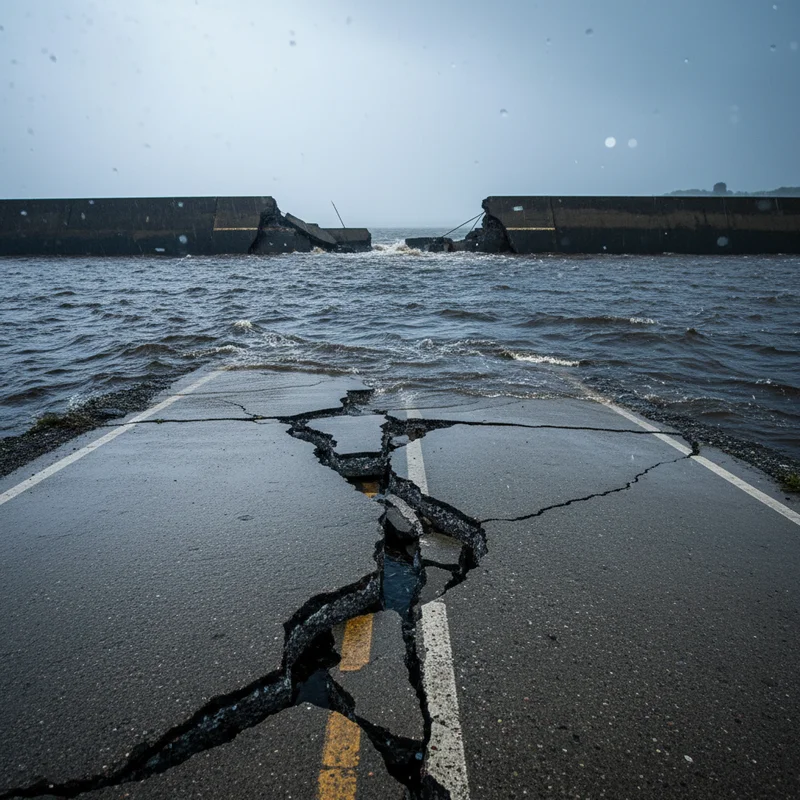 Прорив дамби та обвал автомагістралі: Португалія потерпає від руйнівних повеней
