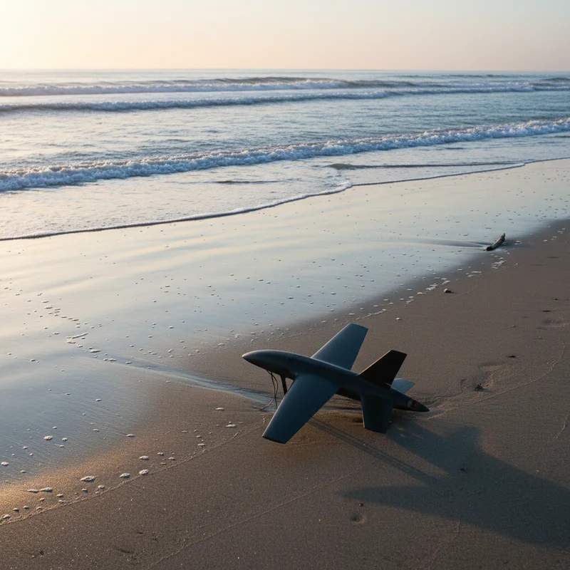 На турецькому пляжі виявили російський безпілотник: що відомо про інцидент у провінції Орду