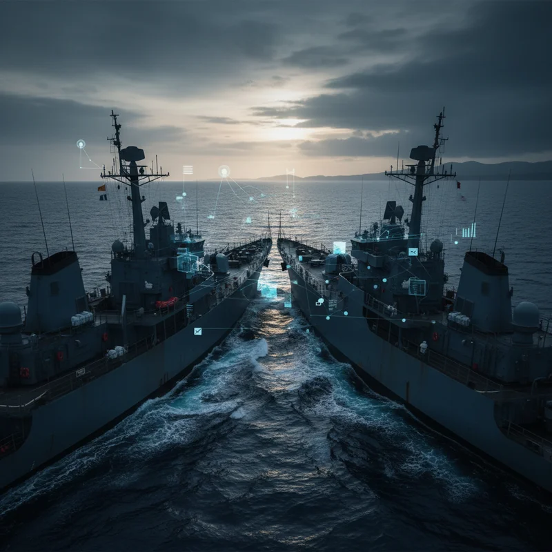 Інцидент у морі: Два кораблі ВМС США зіткнулися під час дозаправки біля Південної Америки