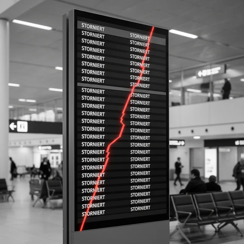 Масові скасування рейсів Lufthansa: Страйк паралізував авіасполучення Німеччини