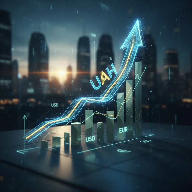 Офіційні курси валют на 13 лютого: гривня зміцнюється до долара та євро