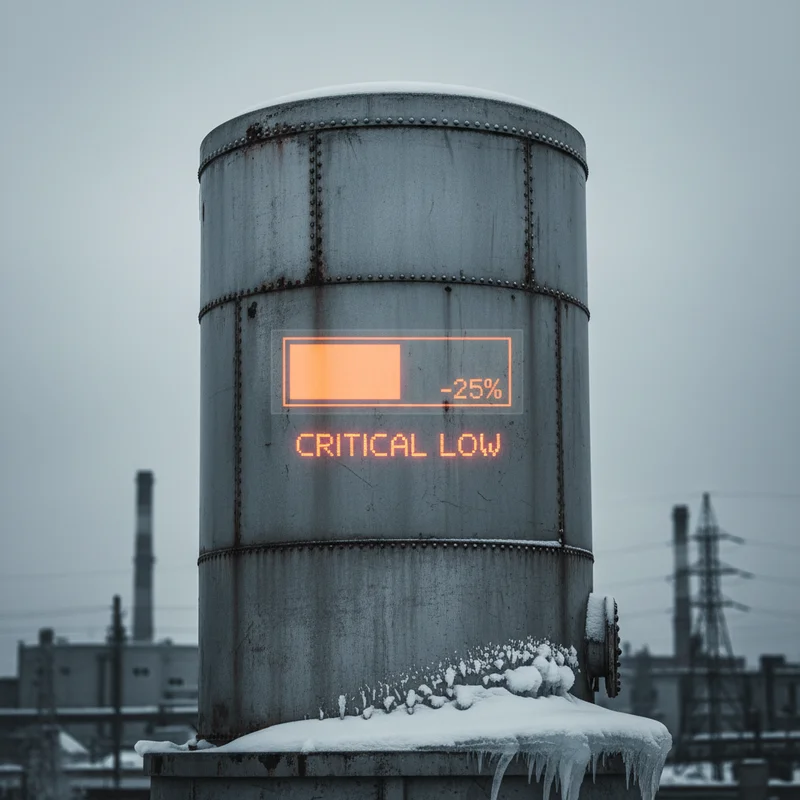 Німеччина стикається з викликом: газові сховища виснажуються раніше терміну через сувору зиму